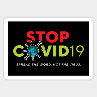 Stop the spread of COVID19 Magnet